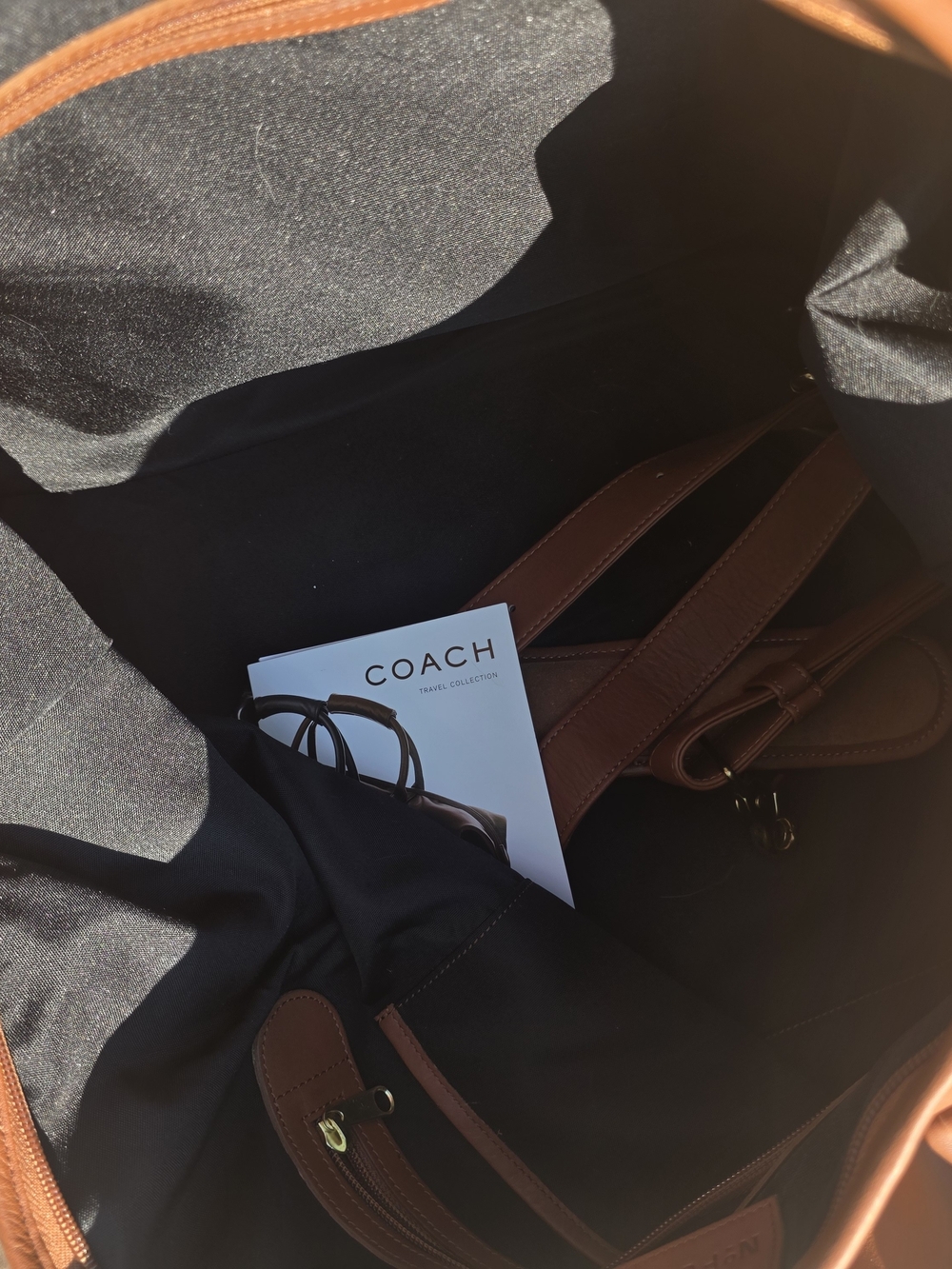 New, Vintage Coach Travel Collection Cabin Duffle Bag - Picture 12 of 16